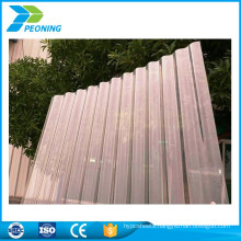 UV protection corrugated polycarbonate roof panel sheet